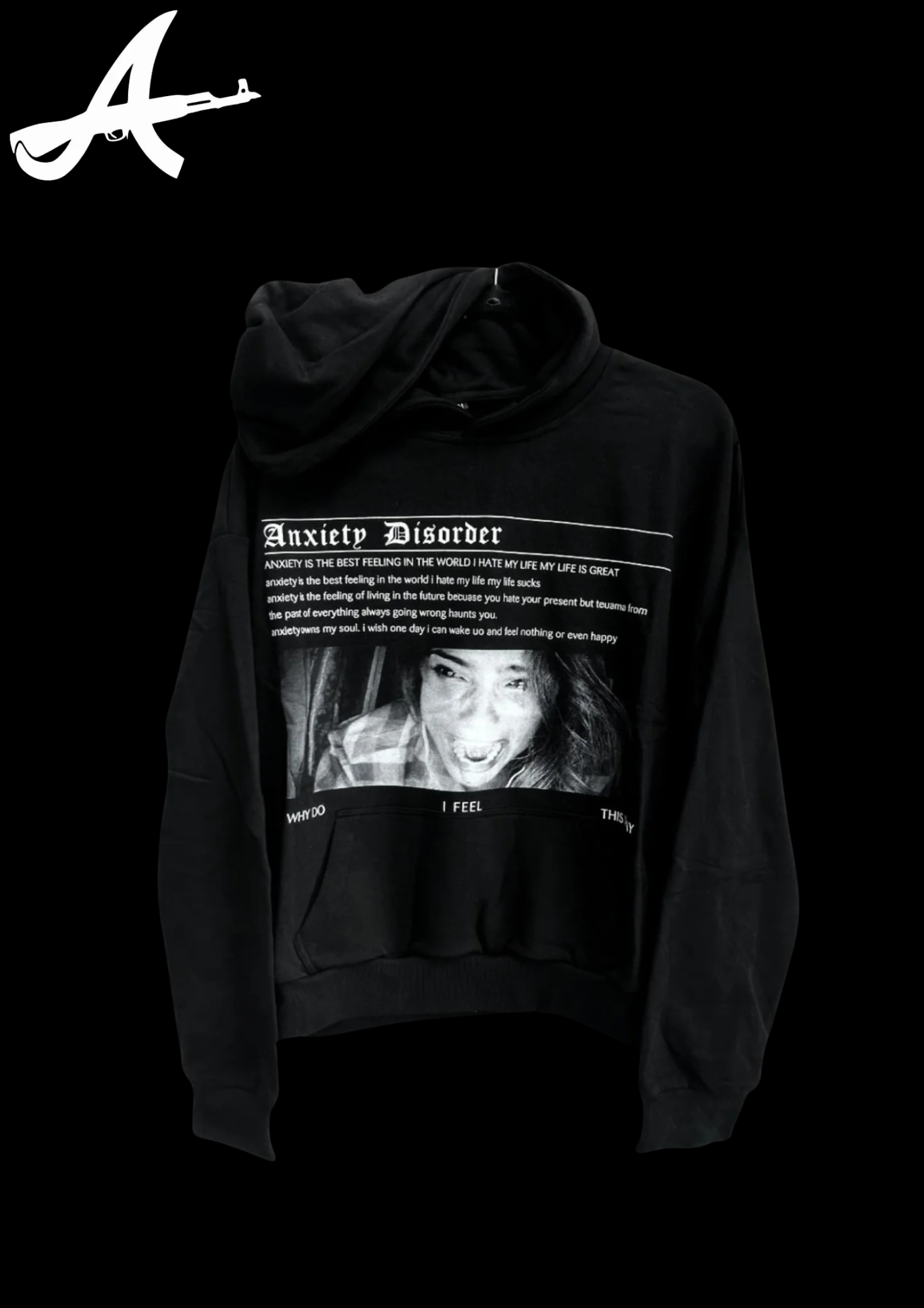 'ANXIETY' HOODIE