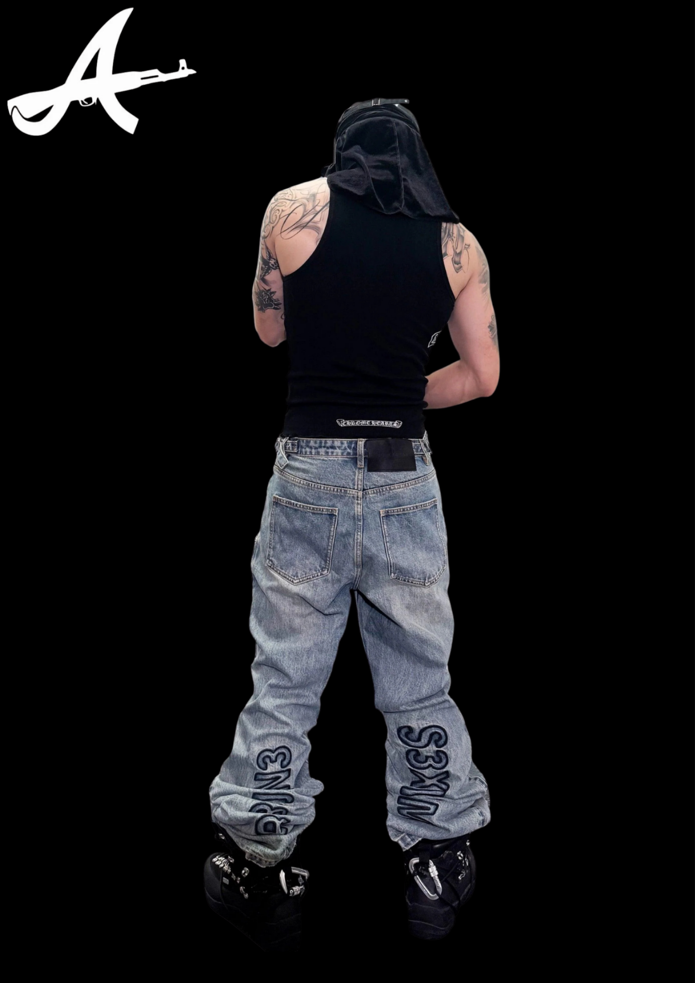 'CONSTRUCTOR' FLARED DENIM
