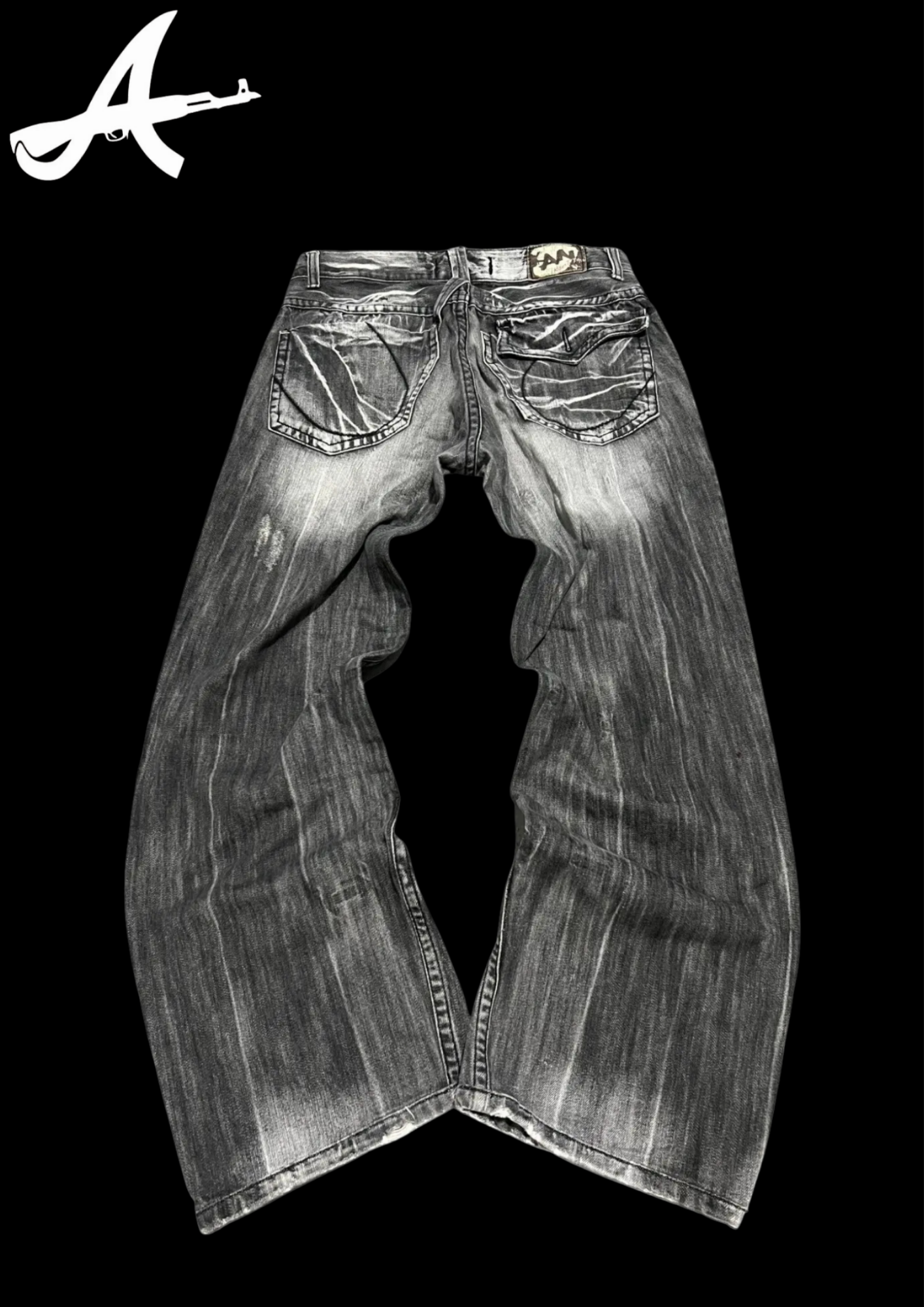 'SCAVENGER' FLARED JEANS