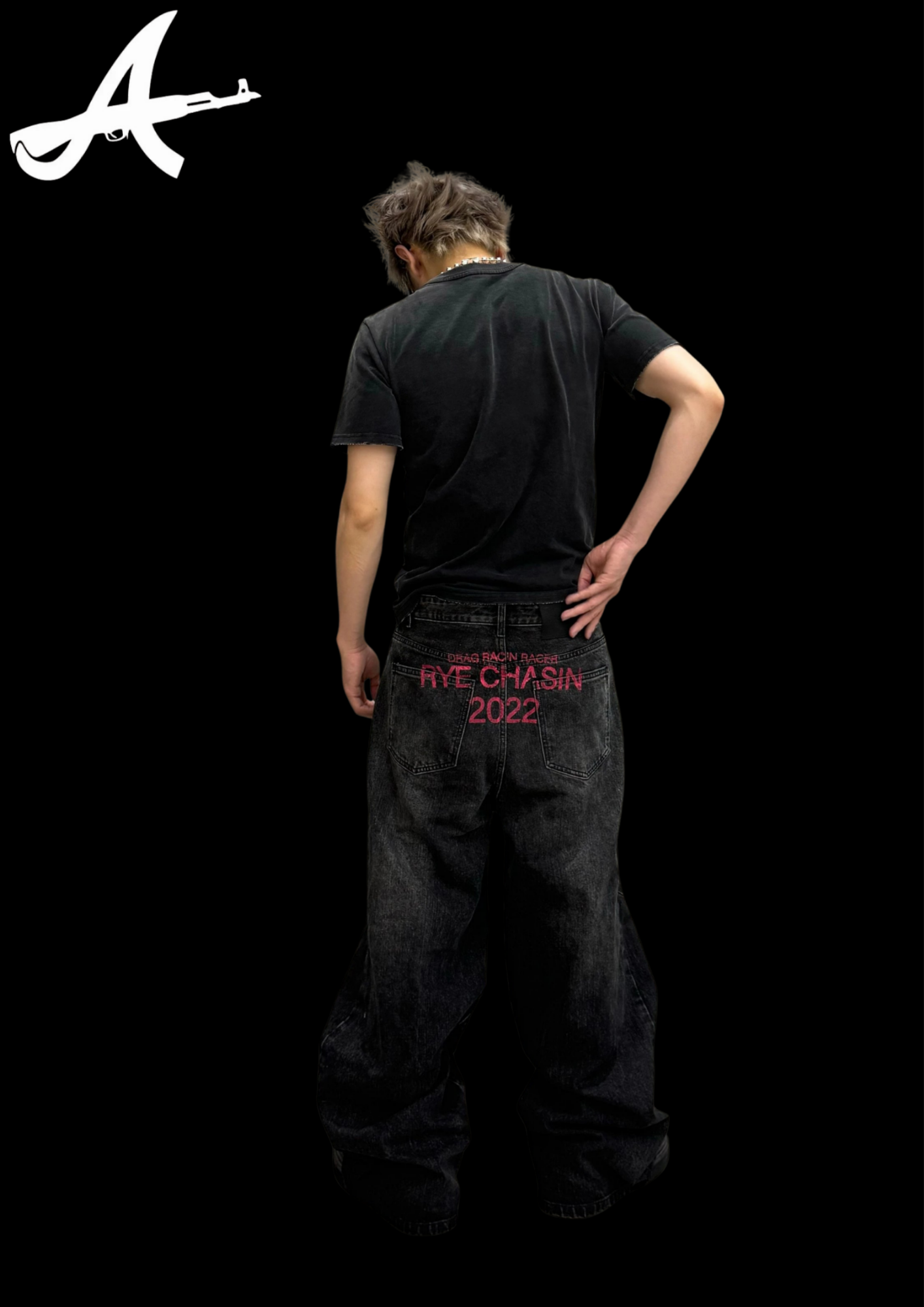 'RYECHXSIN' BAGGY DENIM