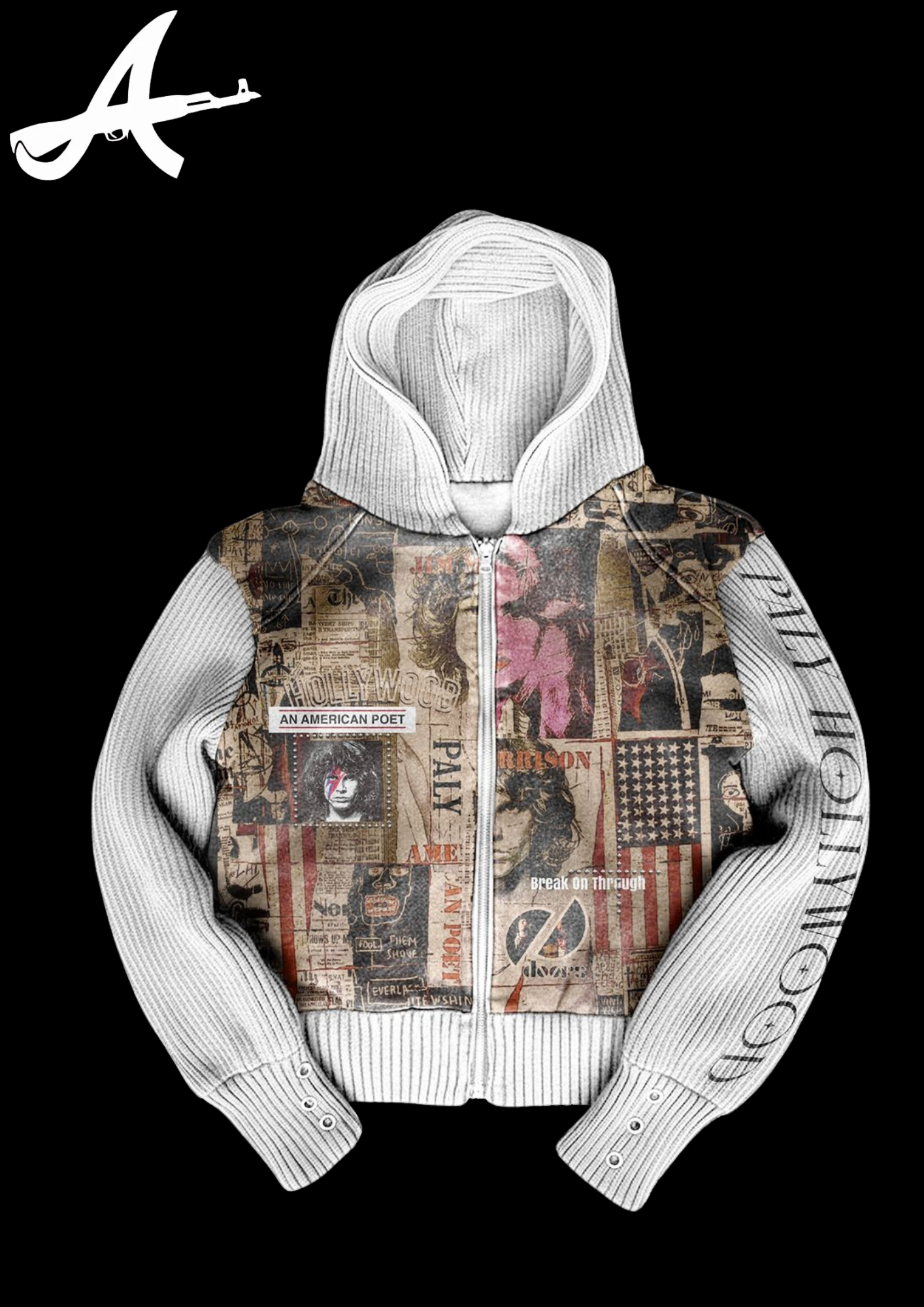 'HISTORY' KNIT HOODIE