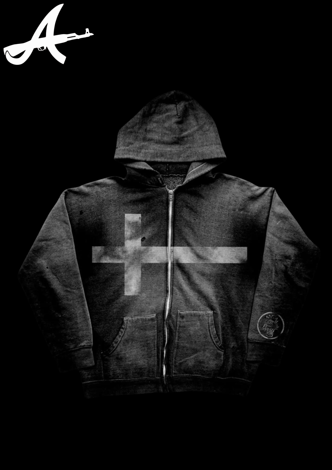 'CRXSS' ZIP HOODIE