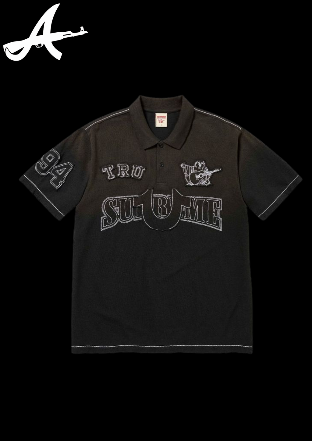 'TR X SXPRXME' POLO