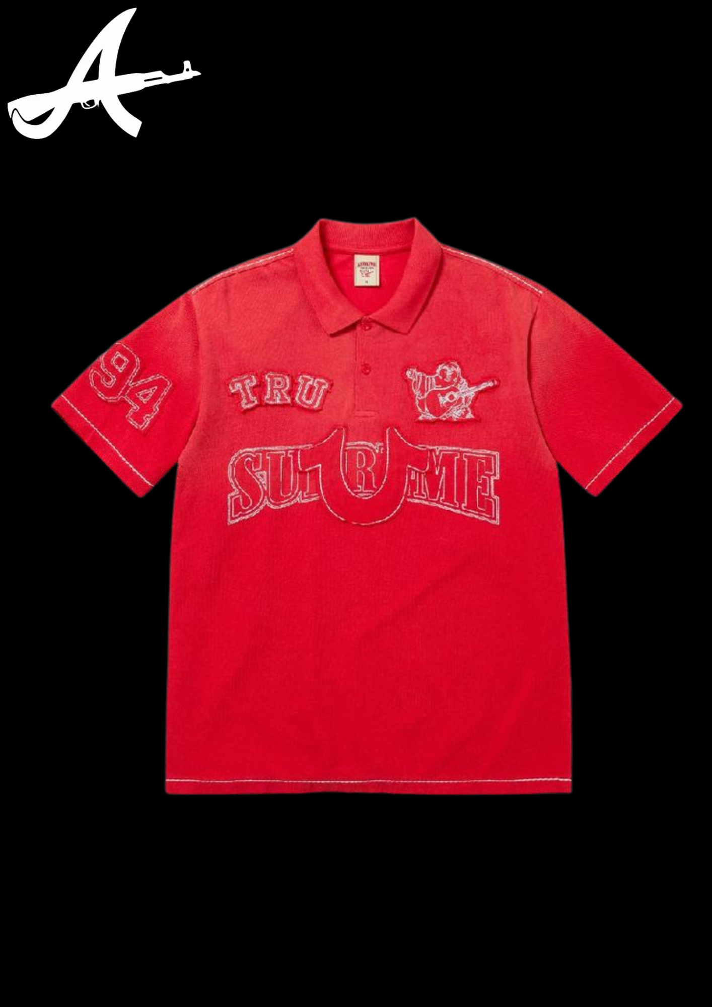 'TR X SXPRXME' POLO
