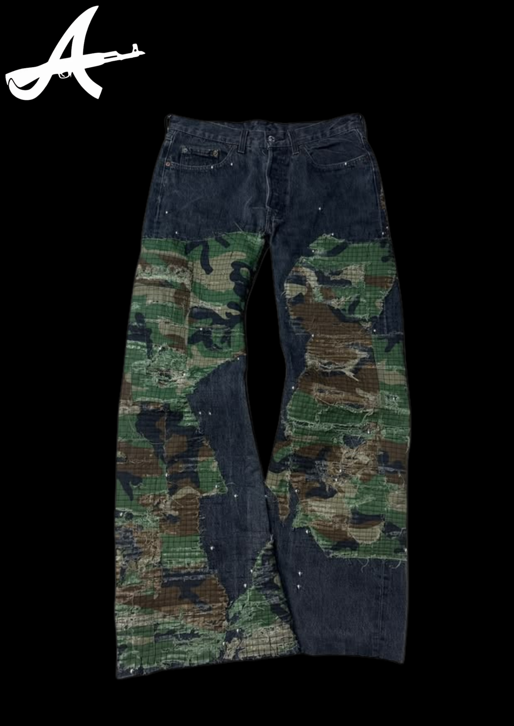 'VETERAN' FLARED JEANS