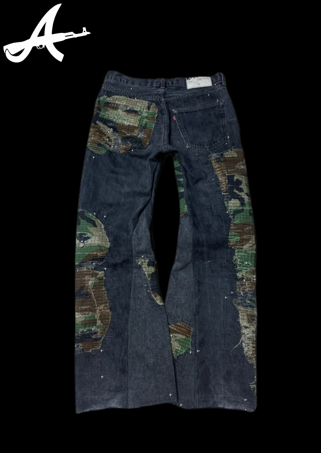 'VETERAN' FLARED JEANS