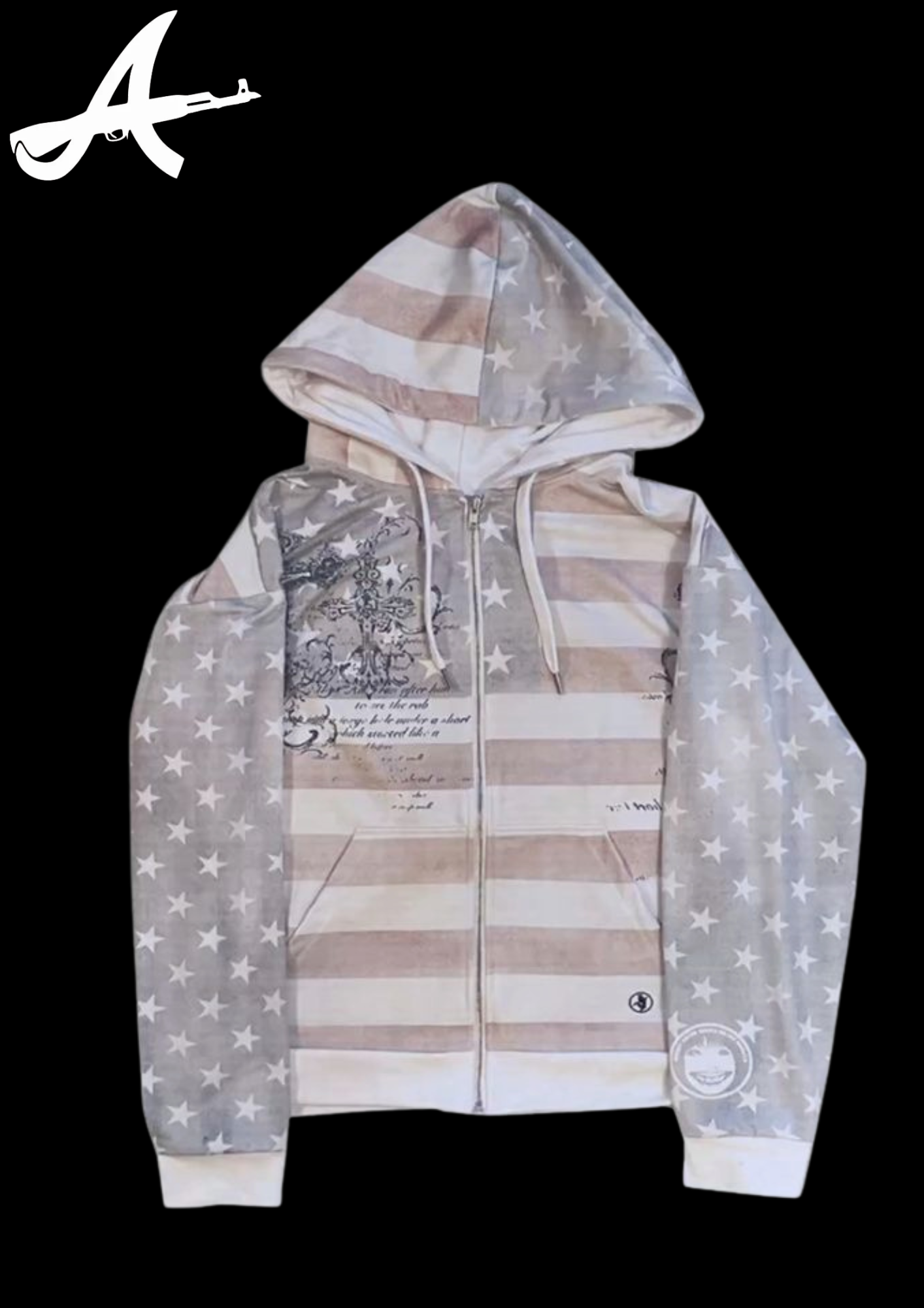 'STARS' ZIPUP HOODIE
